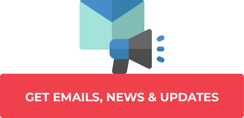 Get emails, news, and updates