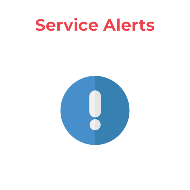 xpress service alerts