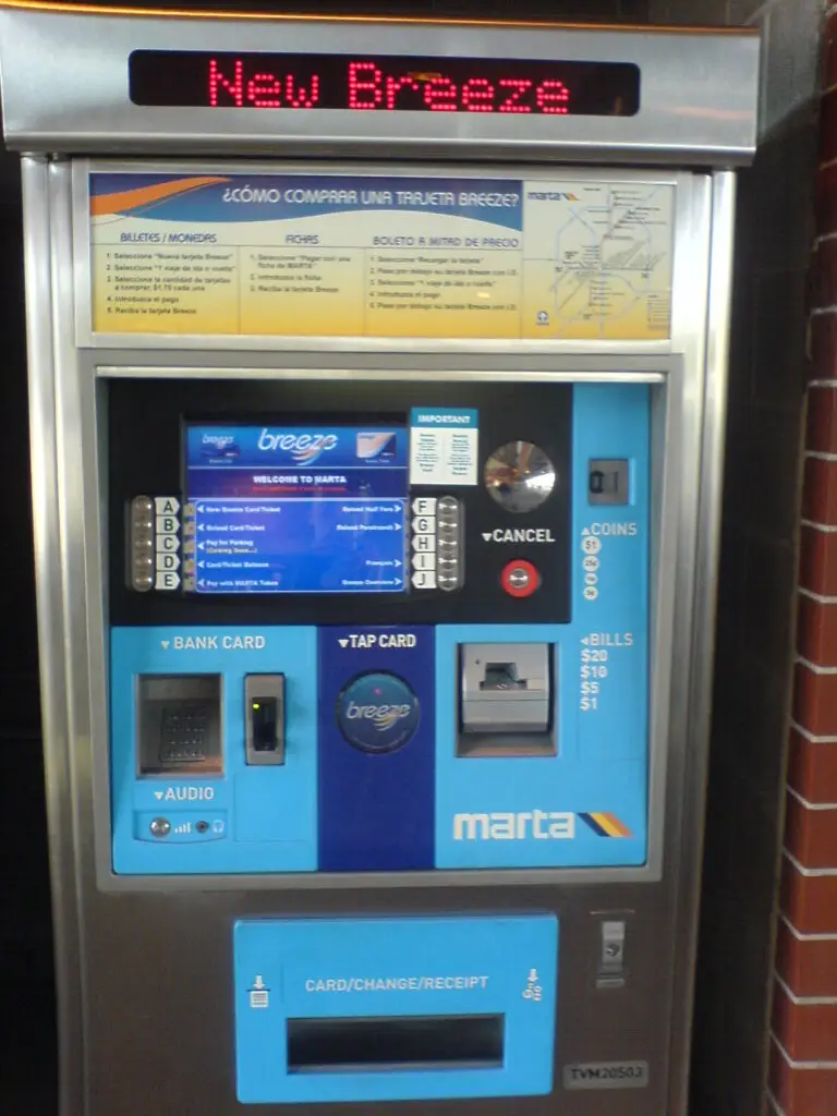 Breeze vending machine