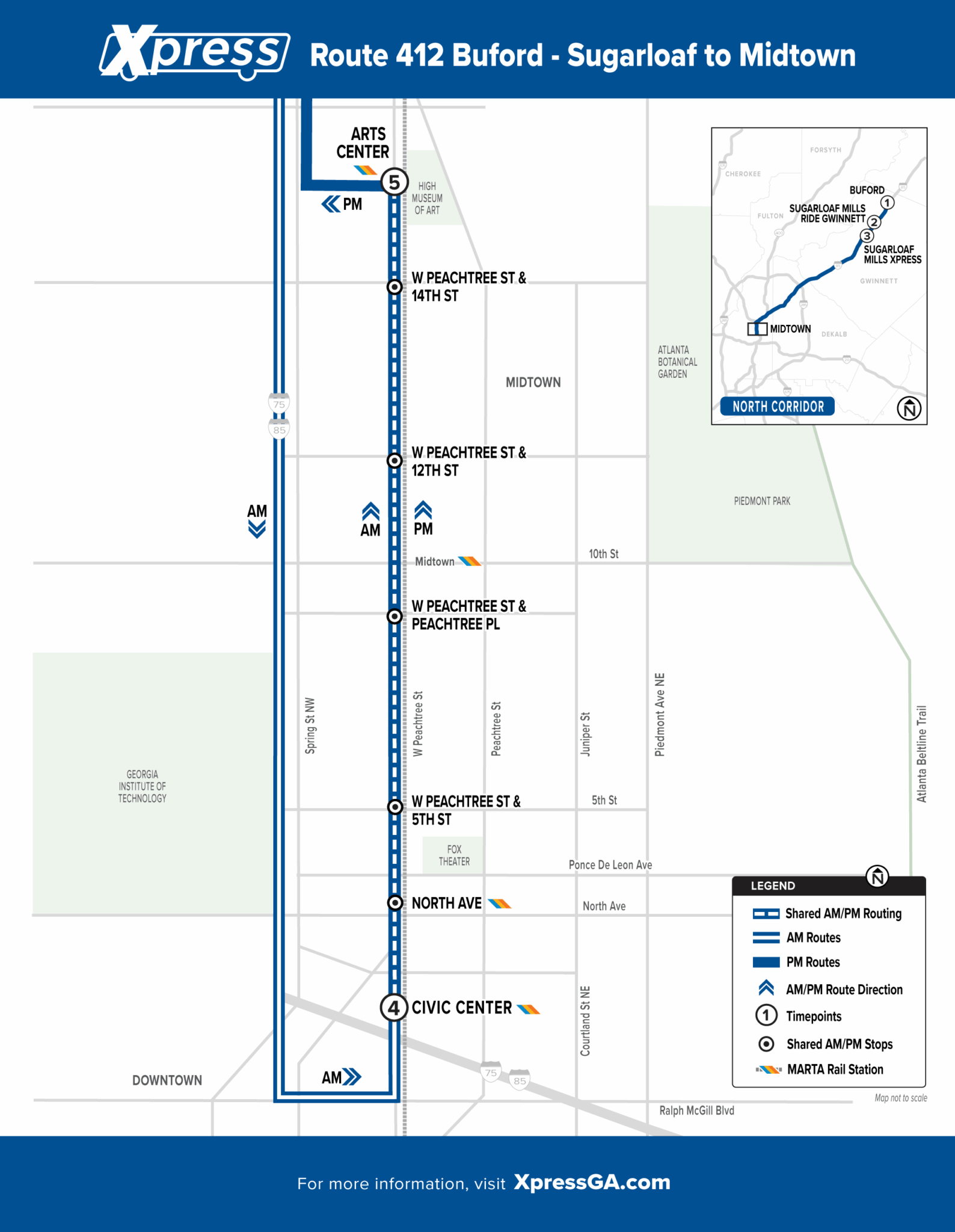 412 – Buford / Sugarloaf Mills to Midtown | Xpress