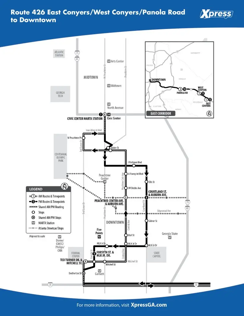 Map of Route-426