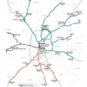 Xpress System Map April 1st 2021