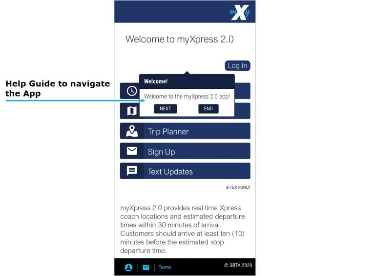 myxpress 2.0 app Help Guide to navigate the app