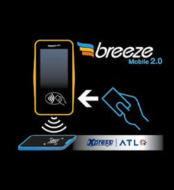 breeze mobile 2.0 app works with near-field technology